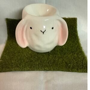 World Market Ceramic Bunny Egg Holder, Easter Decor